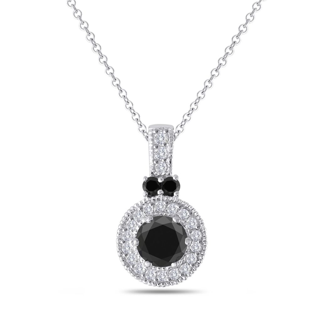 Black diamond pendant