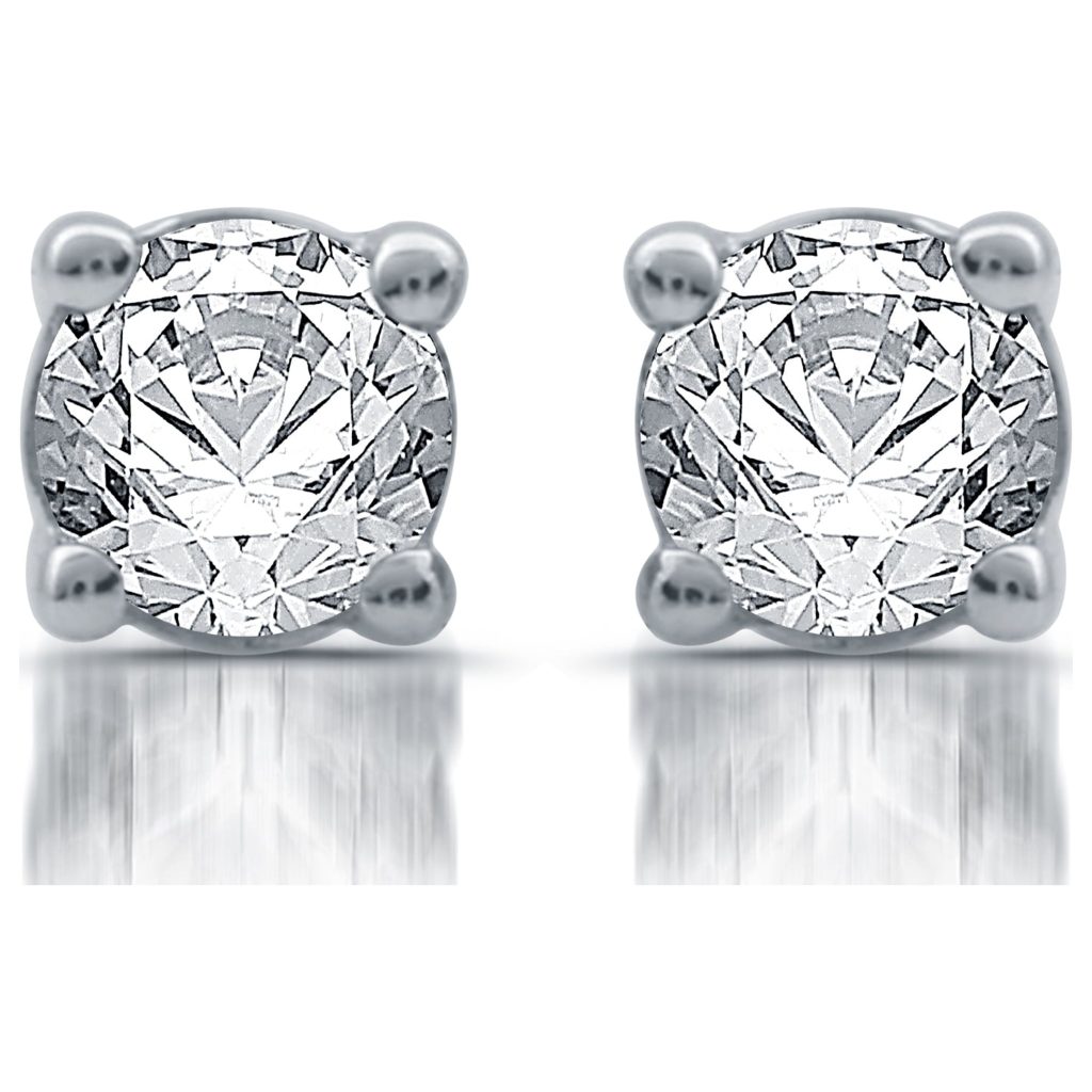 clean sterling silver earrings