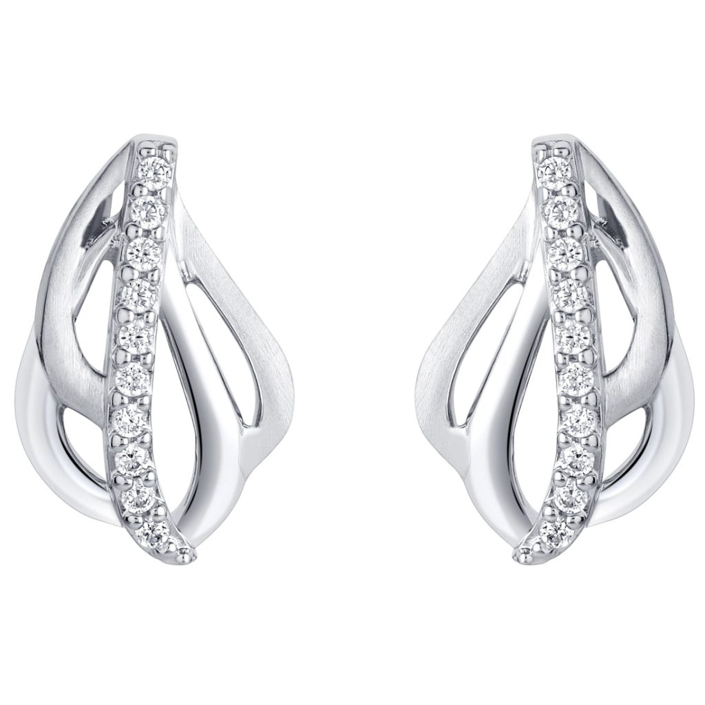 clean sterling silver earrings