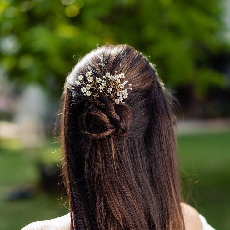 daisy hair accessory