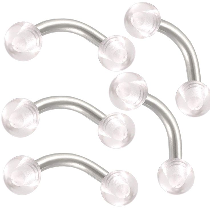 invisible eyebrow piercings