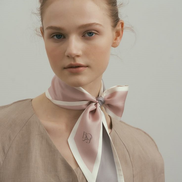 chic ways to wear silk scarves