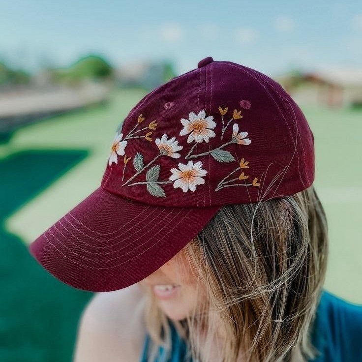 embroidered baseball caps
